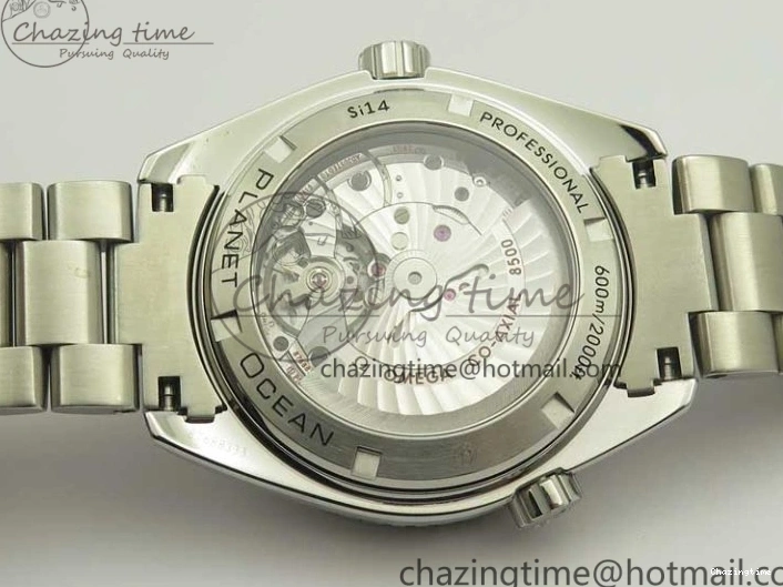 1218 Durable Planet Ocean Professional Ceramic Bezel 45.5mm 1:1 VSF Best Edition Orange Markers on SS Bracelet A8500 Super Clone 8052